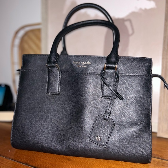 Kate Spade Cameron Medium Satchel in black - Picture 7 of 9